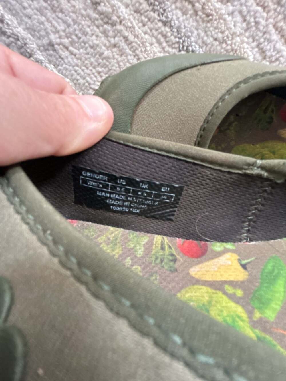 The Original Muck Boot Company Women's Flats Olive Green Size 8 - Picture 6 of 6